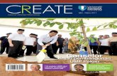 CREATE · 2020. 11. 11. · 4 CREATE Kandungan 4 03 502 pelajar baharu daftar 10 Pengajian Diploma Tempurung sawit dikitar semula menjadi bahan binaan 11 Atribut graduan dan ekspetasi