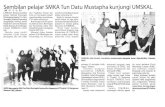 Sembilan pelajar SMKA Tun Datu Mustapha kunjungi UMSKALeprints.ums.edu.my/13623/1/nc0000002946.pdfmengadakan lawatan sambil belajar ke UniversitiMalaysia Sabah, KampusAntarabangsa