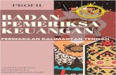 Daftar Isi...ditandai dengan peresmian oleh Ketua BPK RI periode 2004-2010 Prof. Dr. Anwar Nasution, pada tanggal 10 Agustus 2006. Sejak resmi berdiri, BPK Perwakilan Provinsi Kalimantan