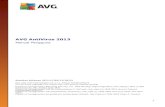 AVG AntiVirus 2013aa-download.avg.com/filedir/doc/AVG_Anti-Virus/avg_avc...1 Semakan dokumen 2013.12 (03/12/2013) Hak cipta AVG Technologies CZ, s.r.o. Semua hak terpelihara. Semua