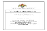 DOKUMEN SEBUTHARGA€¦ · wakil hendaklah membawa surat/sijil pendaftaran asal dan satu (1) Set Salinan Suruhanjaya Syarikat Malaysia (SSM), Pusat Khidmat Kontraktor (PKK) dan Lembaga