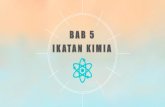 B A B 5 I K ATA N K I M I A...Ikatan kimia terbentuk apabila berlakunya pemindahan dan perkongsian elektron. Terdapat 2 jenis ikatan kima, iaitu ikatan ion dan ikatan kovalen. Ikatan