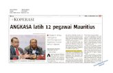 Jenis Akhbar : Berita Harian Tarikh : 15/11/2017 Edisi / Muka ......tahun depan Oleh Rozdan Mazalan rozdan@bh.com.my Kuala Lumpur ngkatan Koperasi Kebang- saan Malaysia Berhad (ANGKASA)