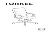 TORKEL - IKEA.com · 2020. 6. 10. · Amaran! Hanya kakitangan terlatih yang boleh menggantikan atau memperbaiki komponen pelarasan ketinggian tempat duduk dengan akumulator tenaga.