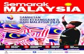 SAMBUTAN HARI KEBANGSAAN & HARI MALAYSIA 2019dbook.penerangan.gov.my/dbook/dmdocuments/semarak... · kunci kepada semangat perpaduan, hormat-menghormati dan berkongsi kekayaan serta