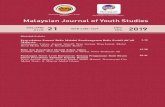 Kementerian Belia dan Sukan Institut Penyelidikan Malaysia ... Vol 21 Dec...KBS dan agensi persekutuan, kerajaan negeri, institusi pendidikan dan penyelidikan, media, syarikat berkaitan