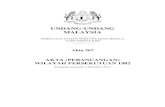 UNDANG-UNDANG MALAYSIA...2020/11/06  · [Bahagian I, II & III− 25 Ogos 1982, P.U.(B) 445/1982; Bahagian IV hingga X− 15 Ogos 1984, P.U.(B) 315/1984] MAKA INILAH DIPERBUAT UNDANG-UNDANG