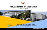 RENCANA STRATEGIS - Pusdiklat BPS · 2019. 7. 31. · Rencana Pembangunan Jangka Panjang Nasional (RPJPN) tahun 2005 - 2025, dengan Visi : Indonesia yang mandiri, maju, adil dan makmur,