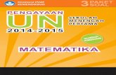 MATEMATIKA · 2016. 2. 15. · 1 direktorat psmp matemai kemendikbud 3 pke s pengayaan sekolah menengah pertama 2014-2015 matematika dilengkapi pembahasan