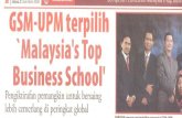 215 j5elasa Disember 2008 &~ .. GSM-UPM terpilih 'Malaysia's … · 2016. 8. 4. · kolah Pen gurus an Siswazah (GSM) Uni versiti Putra Malaysia (UPM) sebagai satu daripa da Malaysia's