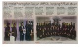 Sekretariat Pencegahan Rasuah UMSKAL kunjungi SPRM Labuaneprints.ums.edu.my/13353/1/nc0000002898.pdf · 2017. 11. 20. · program lawatan ke Suruhanjaya Pencegahan Rasuah Malaysia