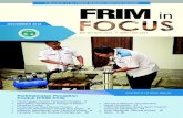 Focus A · Produk (FRIM PCS) Tempat di Malaysia yang Berkaitan Nama Tumbuhan 11 FRIM Rai Sekolah Angkat dalam Program Keilmuan Santai@Lib 14 Buah Mengkudu, Morinda citrifolia 15 News