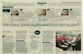 In jana usahawanta ru - Universiti Putra Malaysiapsasir.upm.edu.my/49348/1/Inkubasi jana usahawantani... · 2016. 10. 27. · akuakultur (ternakan ikan tilapia),ternakan ayam kampung