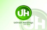 USHRAH GROUP COMPANY PROFILE (Latest) · 2018. 7. 17. · Email Syarikat No Telefon Website Facebook Instagram USHRAH HOLDINGS SDN BHD 1153611-K 25&26-13A, PLAZA AZALEA, SHAH ALAM,