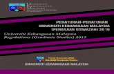Peraturan-peraturan...Kebangsaan Malaysia (Pengajian Siswazah) 2015. (2) Peraturan-peraturan ini hendaklah terpakai kepada semua pelajar yang mendaftar sesuatu program yang mengurniakan