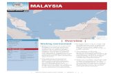 MALAYSIA - UNHCR · 2015. 4. 10. · MALAYSIA | Overview | Working environment z Malaysia is not party to the 1951 Refugee Convention and lacks a legislative and administrative framework