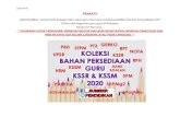 SK SULTAN ABU BAKAR (1), Jalan Junid 84000 Muar, Johor ... 2020 Pendidikan... · Web viewPJ TAHUN 2 KSSR SEMAKAN PRAKATA Alhamdulilllah, Terima kasih kepada rakan-rakan guru dan team