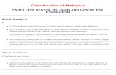 Constitution of Malaysiaindianmalaysian.com/2013/malaysia constitution.pdf · 2018. 9. 26. · Title: Constitution of Malaysia Created Date: 9/16/2005 3:09:43 PM