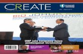 CREATE · 2020. 11. 11. · Pahang (UMP) menjalankan program khidmat masyarakat, perkongsian akademik dan sosiobudaya dengan komuniti rumah panjang di Kampung Ng. Merit yang merupakan