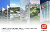Presentation by Sime Darby Property Berhad...•Johor: Bandar Universiti Pagoh and Taman Pasir Putih •Greater Klang Valley & Others: •(Ongoing) Ara Damansara, ALYA, Putra Heights,