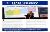 IPB Today Edisi 1002 “Ke depan bisa jadi harus ada interkoneksi air Jawa Sumatera, mengingat krisis air yang banyak dialami saat ini. Tren kawasan hutan akan lebih banyak jadi kawasan