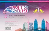 18th - 21st July 2019 The Royale Chulan Hotel, - MTS · 2019. 7. 19. · 1130 - 1200 Managing Brain Metastases Muhammad Azrif Ahmad Annuar, Malaysia 1200 - 1300 Case Discussions 1