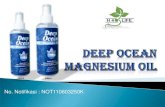 No. Notifikasi : NOT110603250Ksistem metabolik manusia dan paling mudah ialah magnesium klorida, iaitu bentuk sama yang terkandung di dalam air laut, tetapi hanya sedikit sahaja magnesium