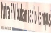 Putra FM bukan radio kampus - COnnecting REpositories · 2018. 4. 10. · Malaysia (UPM). Putra FM adalah stesen radio yang dikendalikan oleh Fakulti Bahasa Moden dan Komunikasi di
