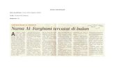 ARTIKEL SURATKHABAR Nama Suratkhabar : Harian Metro … · 2017. 3. 1. · Al-Farghani menjalani kehidupan sewaktu Khali- fah al-Makmun (khalifah kerajaan Bani Abbasiyyah Nilometer