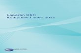 Laporan CSR Kumpulan Lintec 2013 · 2020. 10. 27. · Perjanjian Global Pertubuhan Bangsa-bangsa Bersatu. Ini adalah kerana keinginan kami untuk membantu mengemukakan isu-isu sejagat
