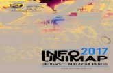 UNIVERSITI MALAYSIA PERLIS - easyuni.my · 2020. 5. 21. · UNIVERSITI MALAYSIA PERLIS. 2 Mission ... Graduate Employbility Statistic 2006-2016 58 Recipients of the Honorary Doctorate
