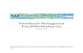 Panduan Pengguna PayBillsMalaysia - PaymentGalaxy · 2016. 8. 5. · Panduan Pengguna PayBillsMalaysia Versi 2.0 Maklumat di dalam dokumen ini adalah sulit dan tidak boleh didedahkan
