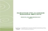 SUKATAN PELAJARAN BAHASA MELAYU - NIE · 2018. 5. 28. · Sebagai pelanjutan kurikulum Bahasa Melayu di peringkat sekolah rendah, kurikulum di peringkat sekolah menengah bertujuan