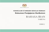 BAHASA IBAN - tcer.my · Kementerian Pendidikan Malaysia (KPM) telah melaksanakan penjajaran kurikulum selaras dengan pengumuman pembukaan semula sekolah berdasarkan Takwim Persekolahan