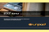 Panduan SIAT RPM - Layanan Bantuan TIK · Untuk upload file PDF bias langsung klik Select Files, lalu browse di computer, kemudian klik upload. Maksimal file yang bisa diupload adalah