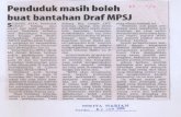 Penduduk masih boleh buat. bantahan Draf MPSJ...Penduduk masih boleh b r ~:>-, t. buat. bantahan Draf MPSJ SUBANG JAY A: Penduduk sekUar Subang Jaya sekali lagi baleh mengemu-kakan