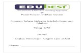 Pusat Tuisyen Didikan Genius Program Bahasa Malaysia ......SBP 2020 Program Bahasa Melayu Edubest - Soalan Percubaan Negeri Lain SPM 2020 - Novel 9 Selangor 2020 Program Bahasa Melayu