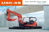 U50-5S p1-2再入稿 - Kubota Malaysia · 2019. 7. 20. · U50-5S Kubota Mini Excavator. The new powerful and efficient hydraulic system is highly productive, ultra-manoeuvrable,