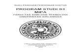 PROGRAM STUDI S3 MIPAdoktor.fst.unair.ac.id/wp-content/uploads/2020/11/... · 2020. 11. 11. · dan deskripsi mata kuliah, bimbingan akademik, kelulusan, cuti akademik dan penjelasan