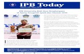 IPB Today Edisi 243hadir dan mengajak kerjasama seluruh Ormawa untuk membantu masalah sponsorship atau pengumpulan dana kegiatan,” ujar Direktur Pengembangan Bisnis dan Kewirausahaan