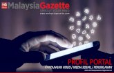 PROFIL PORTAL - malaysiagazette.com · Anugerah Foto Terbaik Bulanan 2019 MFL (bulanMac 2019) pada Anugerah Bulanan Media Liga Bola Sepak Malaysia (MFL). 6. Cik Kasturi Jeevandran