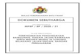 DOKUMEN SEBUTHARGA · 2020. 11. 9. · Lembaga Pembangunan Industri Pembinaan Malaysia (CIDB) atau Sijil Kementerian Kewangan (MOF) semasa bayaran dibuat di Kaunter Pembayaran MPBP.