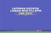 LAMAN WEB PTJ UPM JUN 2021 · 2021. 7. 30. · ptj upm pusat pembangunan maklumat dan komunikasi versi 1.0 laporan satistik . ii data laman web ptj: media sosial (follower) 2.0 data