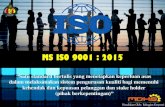 MS ISO 9001 : 2015