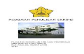 PEDOMAN PENULISAN SKRIPSI - MTsN Model Banda Aceh