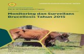 Monitoring dan Surveilans Brucellosis Tahun 2015