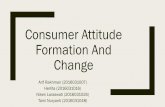 Consumer Attitude Formation And Change