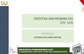 STATISTIKA DAN PROBABILITAS (CIV -110)