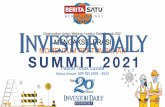 Disampaikan dalam Webinar Investor Daily Summit 2021 ...