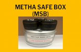 METHA SAFE BOX (MSB) - Pharmacy